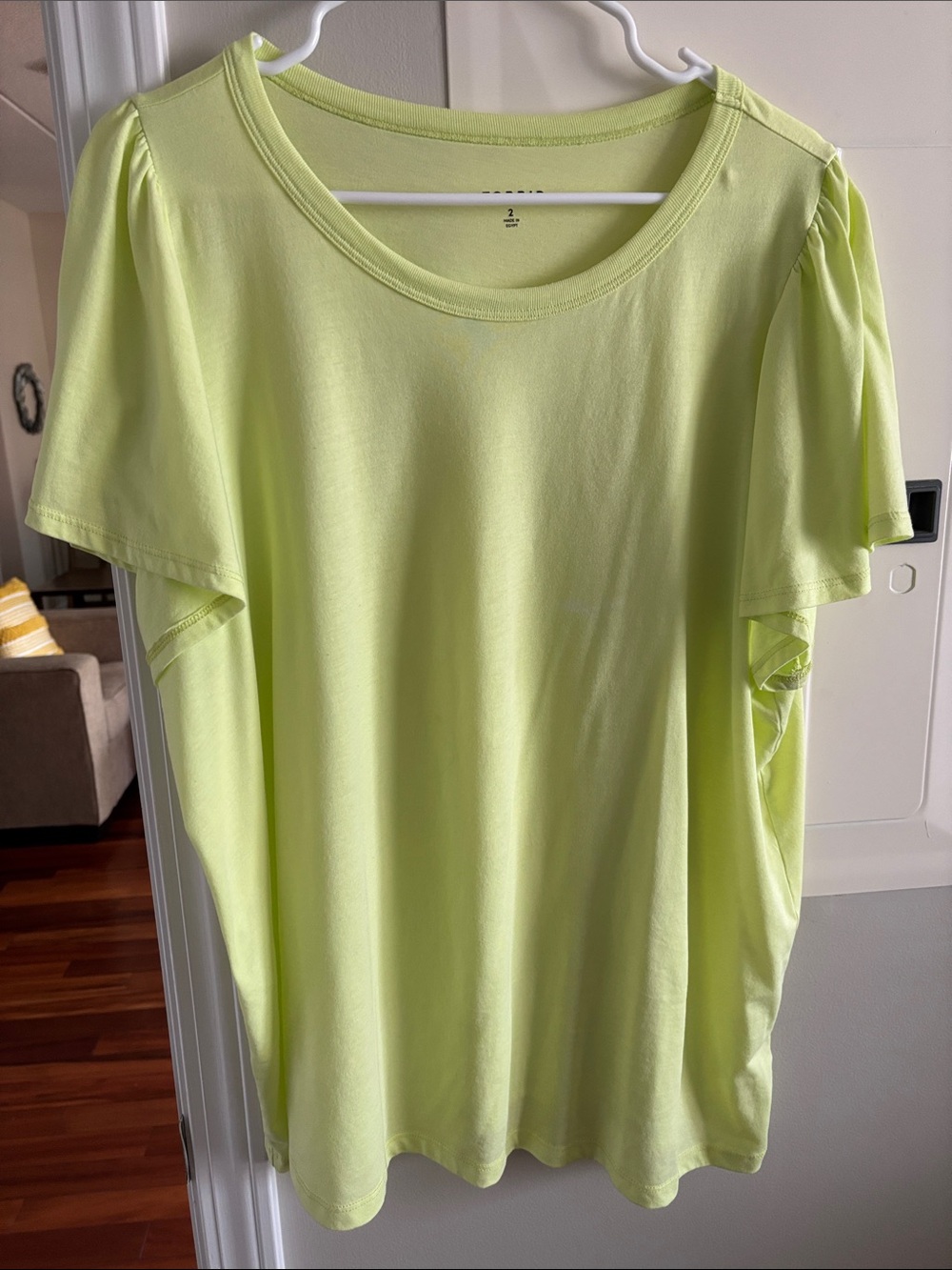 torrid Neon Lime Short Sleeve Tee